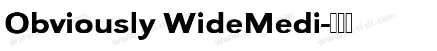 Obviously WideMedi字体转换